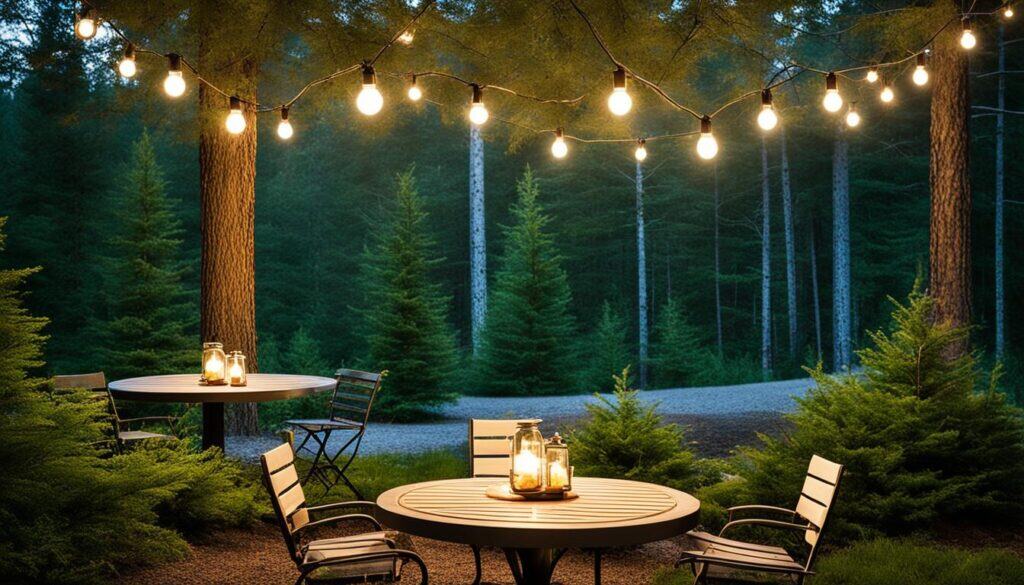 Buitenverlichting lampen string