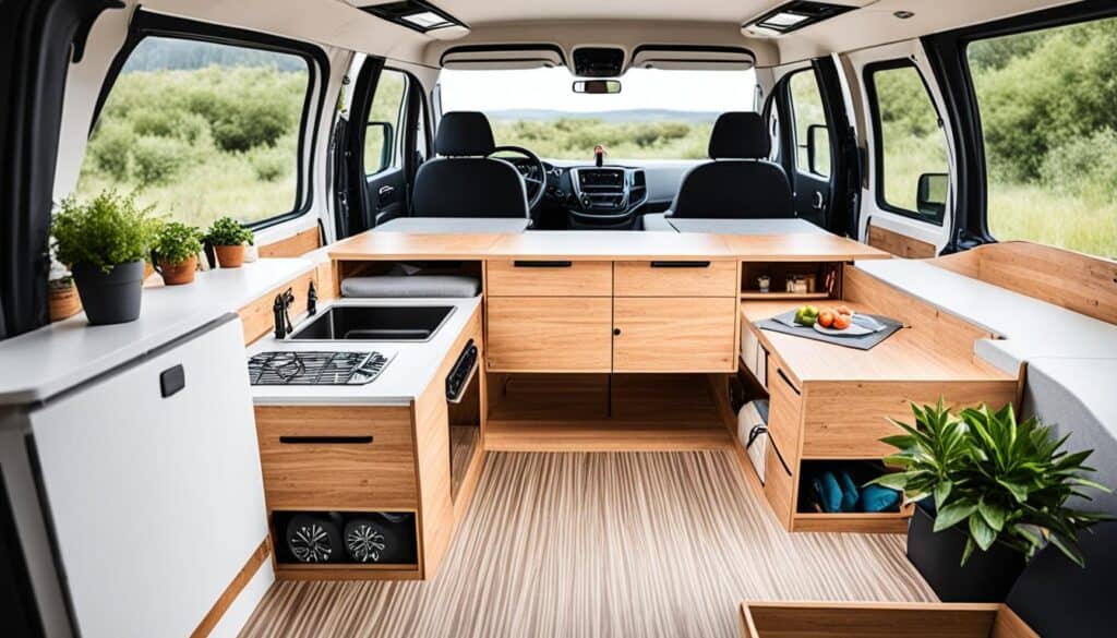 campervan interieur styling