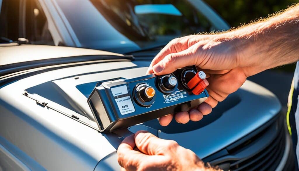 Lithium Accu Camper Installatie