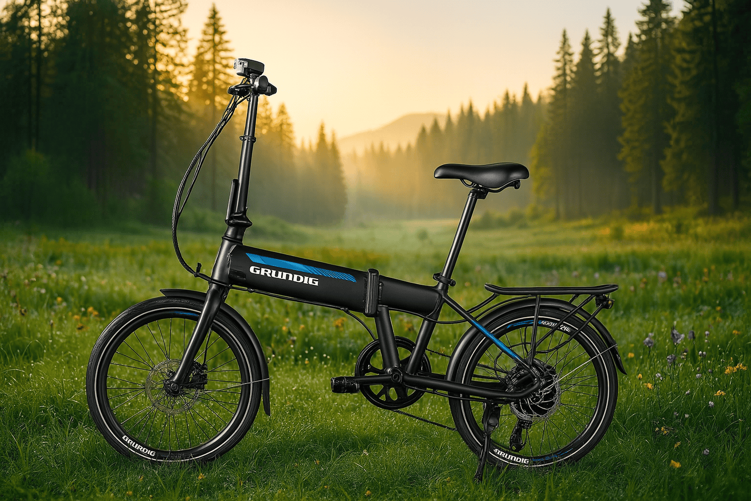 lichtgewicht elektrische vouwfiets Grundig E20
