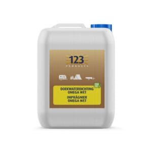 Jerrycan 123 Omega Wet impregneermiddel voor tent- en luifeldoek