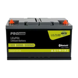 Pro-user Arctic lithium accu 100Ah met verwarming
