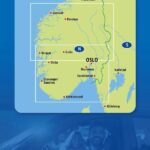 Omslag van de ANWB Wegenkaart Noorwegen-Zuid