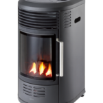 Qlima GH 8034 Fire gaskachel met sfeervlam achter glas