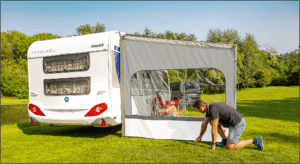 Fiamma Side W zijwand zonder raam voor de Caravanstore XL