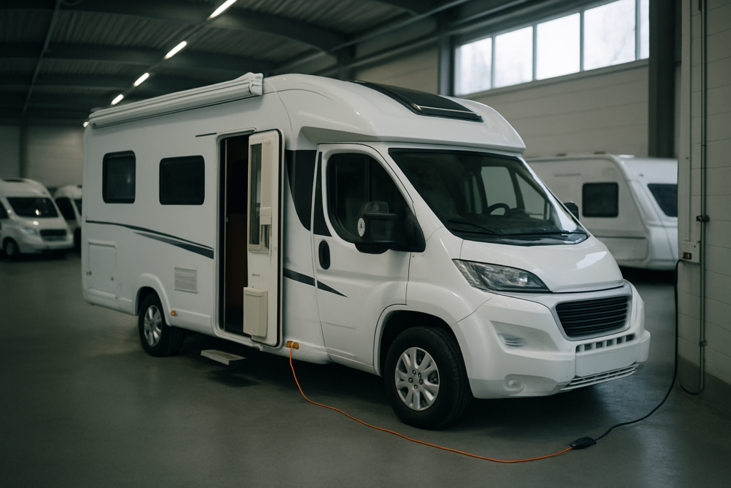 Camper winterklaar maken voor de stalling