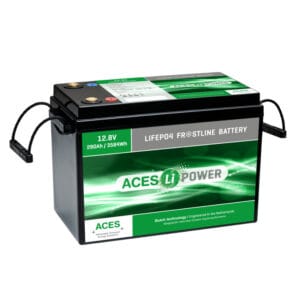 Aces 12V 280Ah lithium accu met verwarming