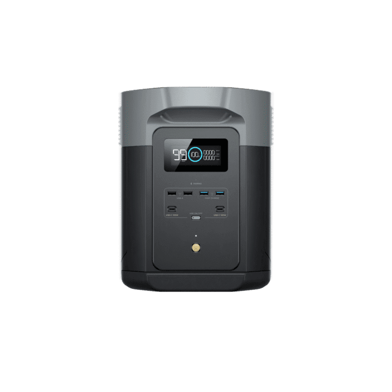 EcoFlow Delta 2 Max powerstation van 2.048 Wh, vooraanzicht