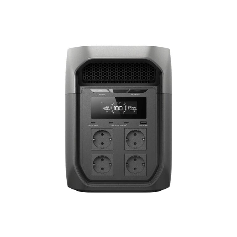 EcoFlow Delta 3 Max powerstation van 2.048 Wh, vooraanzicht