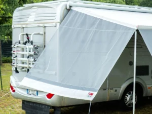 Fiamma Sun View Side doorkijkzijwand in grijs voor de Caravanstore XL