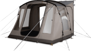 Kampa Waypoint Air drive-away bustent met opgeblazen bogen en twee raampanelen