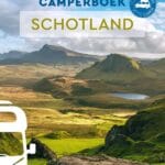 Omslag van het ANWB Camperboek Schotland