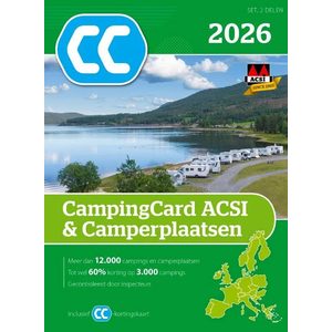 Omslag van de gids ACSI CampingCard & Camperplaatsen 2026