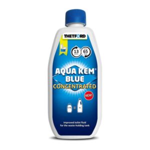Fles Thetford Aqua Kem Blue Concentrated toiletvloeistof voor de afvaltank, 0,78 liter
