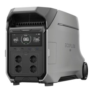 EcoFlow Delta Pro 3 powerstation van 4.096 Wh op wielen