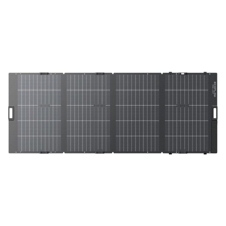 EcoFlow draagbaar zonnepaneel van 400 W, uitgevouwen