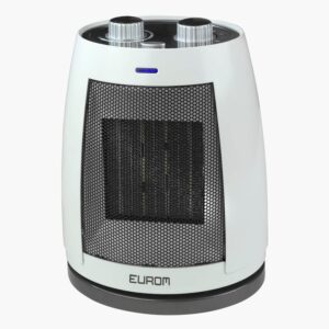 Eurom Safe-T-Heater 1500, keramische ventilatorkachel met draaiknoppen voor 500, 1000 en 1500 watt