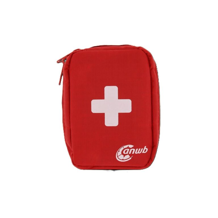 ANWB EHBO-set S Basic, kleine verbandtas van 34 delen voor in de camper