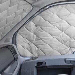 ProPlus raamisolatie voor de Fiat Ducato X290 aan de binnenkant van voorruit en zijruit van de cabine