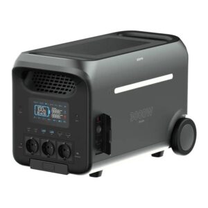 Xtorm Power Station 3000W van 2.560 Wh op wielen, vooraanzicht